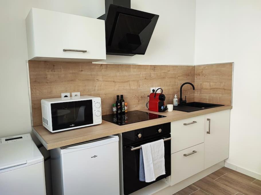 Appartement Escale Entre Cite Et Bastide Clim Wifi Smart Tv à Carcassonne Extérieur photo